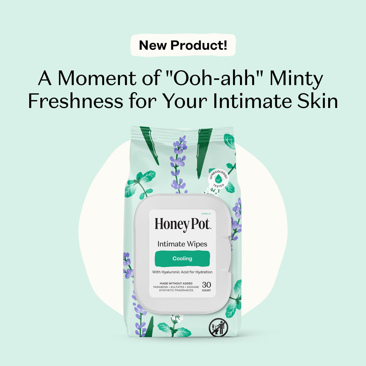 Cooling Intimate Wipe