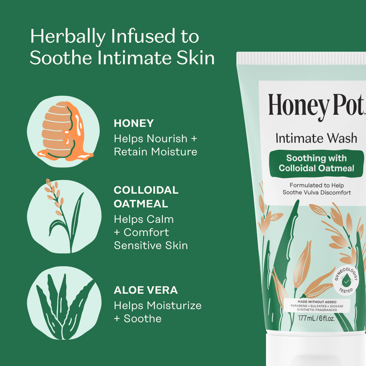 Soothing with Colloidal Oatmeal Intimate Wash