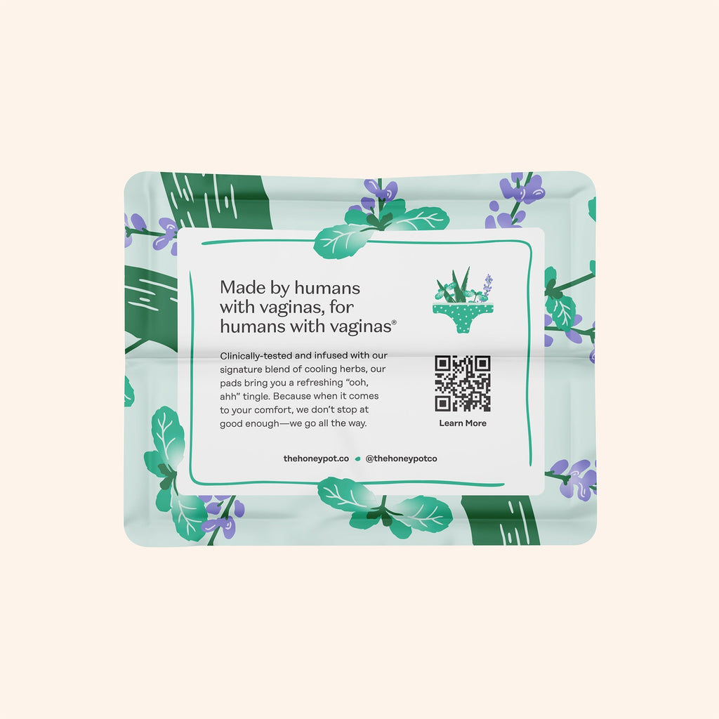 Organic Cotton Cover Cooling Regular Overnight Duo Pads